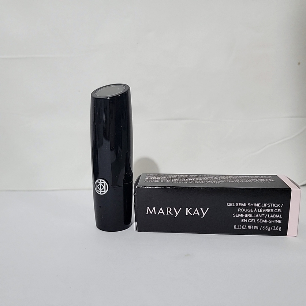New Mary Kay Gel Semi-Shine Lipstick Rosewood New - Picture 4 of 5